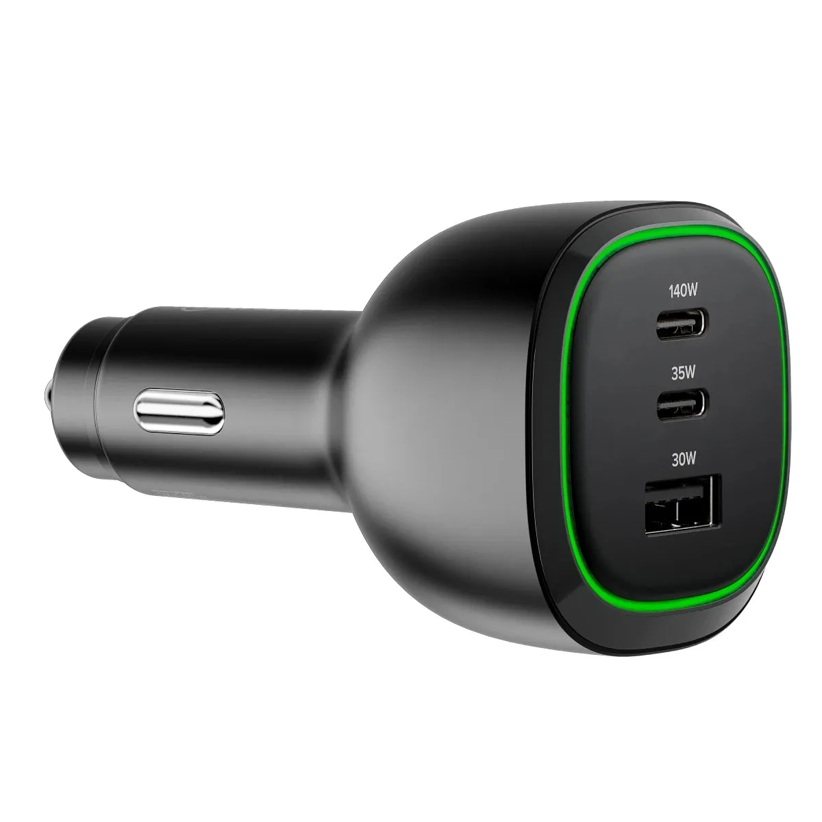 165W Rapid Power USB-C Car Charger with 240W Charging Cable