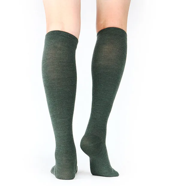 80% Rich Merino Wool Everyday Compression Socks (15-20mmHg) - Solids