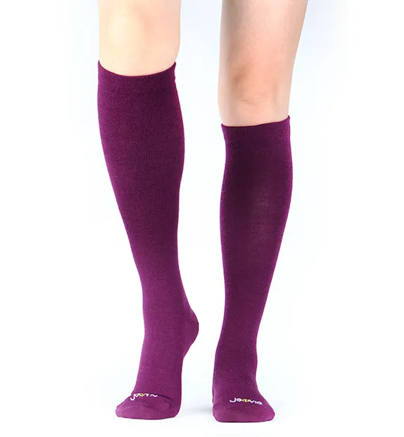 80% Rich Merino Wool Everyday Compression Socks (15-20mmHg) - Solids