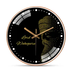 Abstract sikhism wall clock