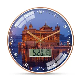 Amritsar sikhism wall clock