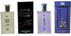 Aone Bright Classic and Lavender Perfume for Men 100ml each (Pack of 2, 200ml)