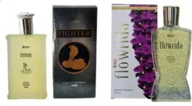 Aone Fighter and Flowrida Perfume 100ml each (200ml, pack of 2)