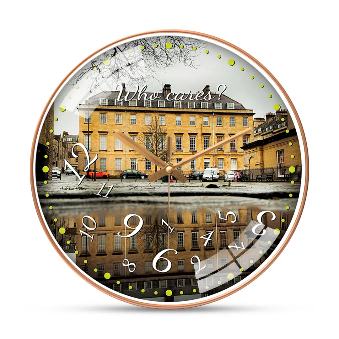 Beautiful bath city wall clock