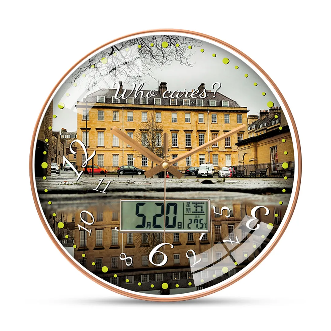 Beautiful bath city wall clock