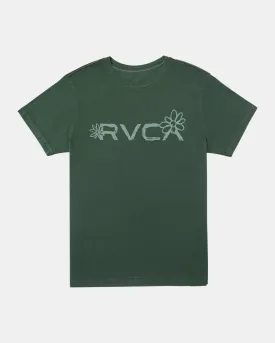 Big RVCA Bloom T-Shirt - College Green