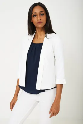 BIK BOK Tailored Blazer in Cream