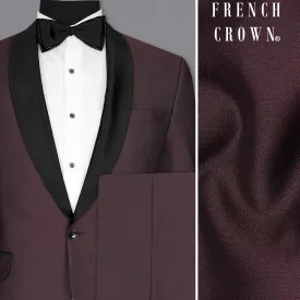 Bistre Wine Tuxedo Suit