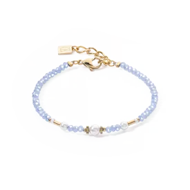 Bracelet Little Twinkle Pearl Mix light blue