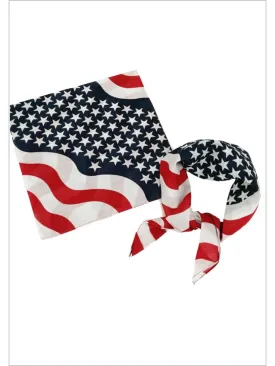 Bright Stars American Flag Bandana