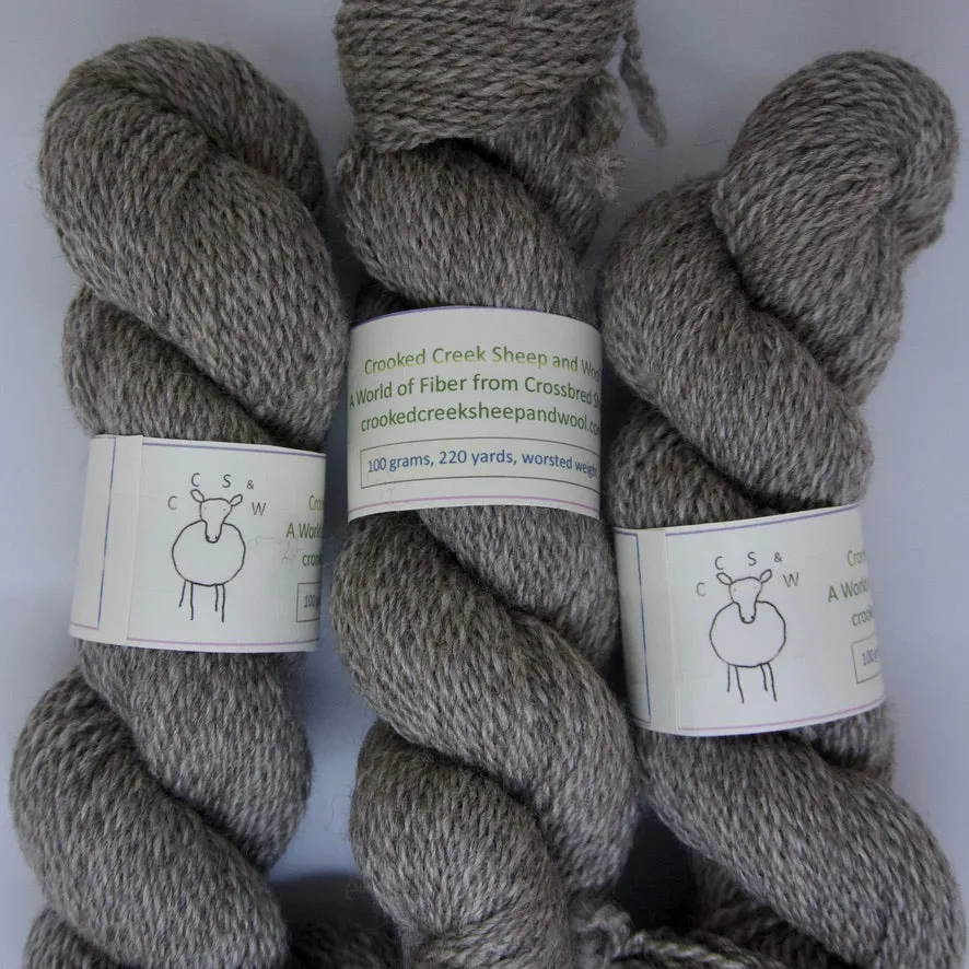 Crossbreed Mill Spun Yarn - Natural Color (NY)