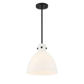 Ellie 1 Light Pendant - Black