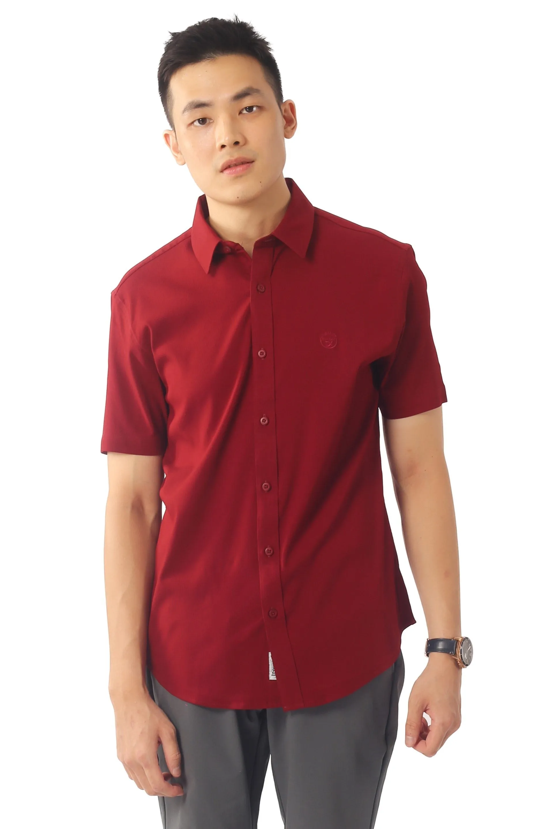 EXHAUST SHORT SLEEVE SHIRT [SLIM FIT] 1691