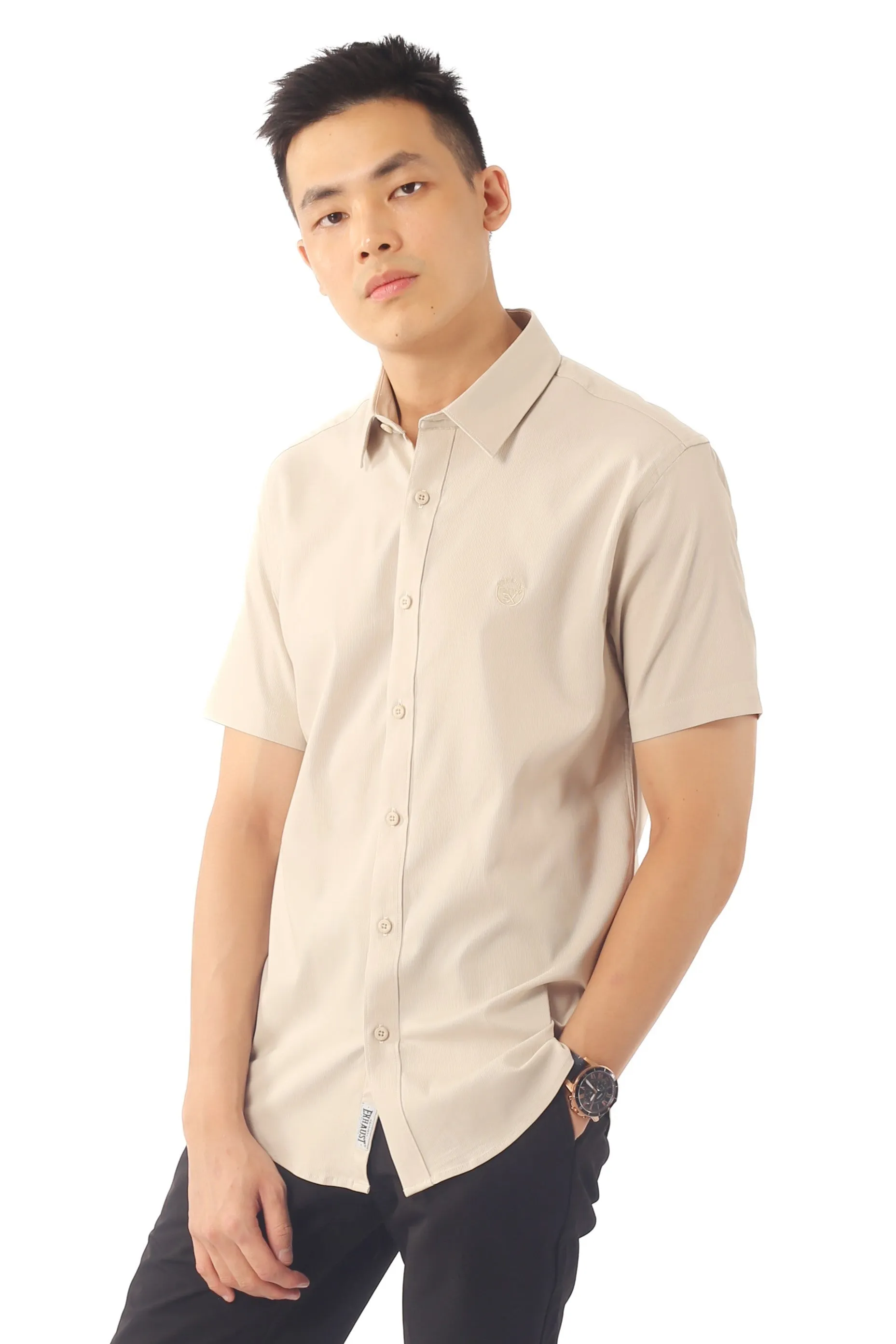 EXHAUST SHORT SLEEVE SHIRT [SLIM FIT] 1691