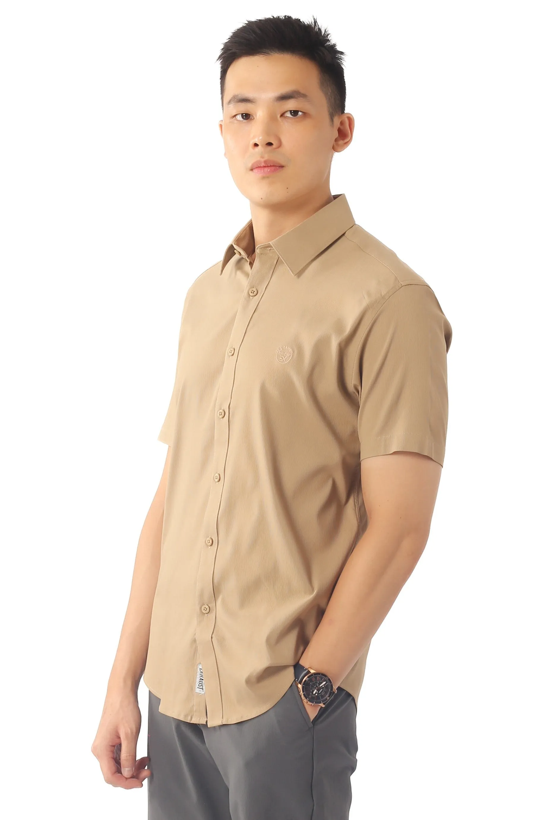 EXHAUST SHORT SLEEVE SHIRT [SLIM FIT] 1691