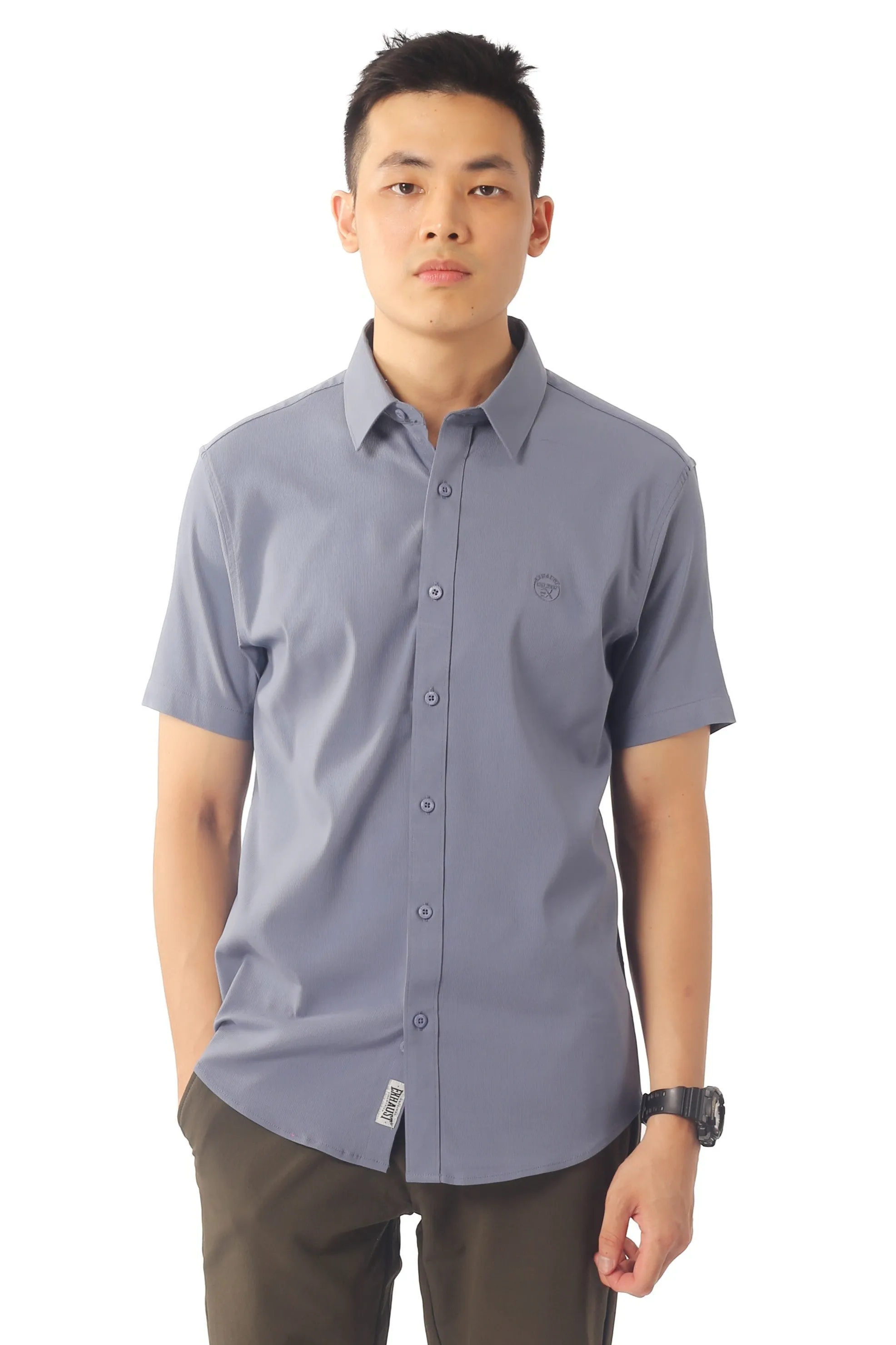 EXHAUST SHORT SLEEVE SHIRT [SLIM FIT] 1691