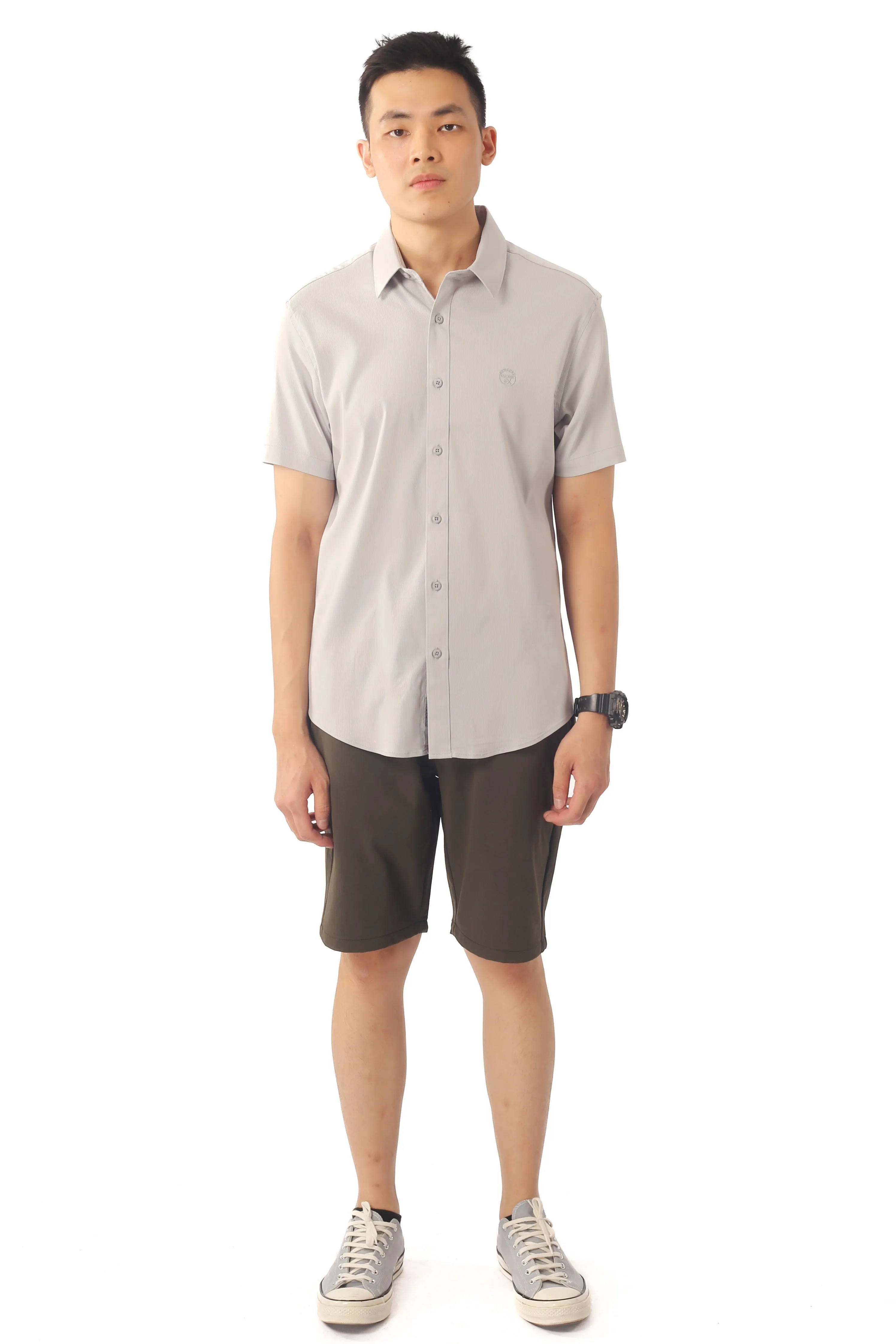 EXHAUST SHORT SLEEVE SHIRT [SLIM FIT] 1691