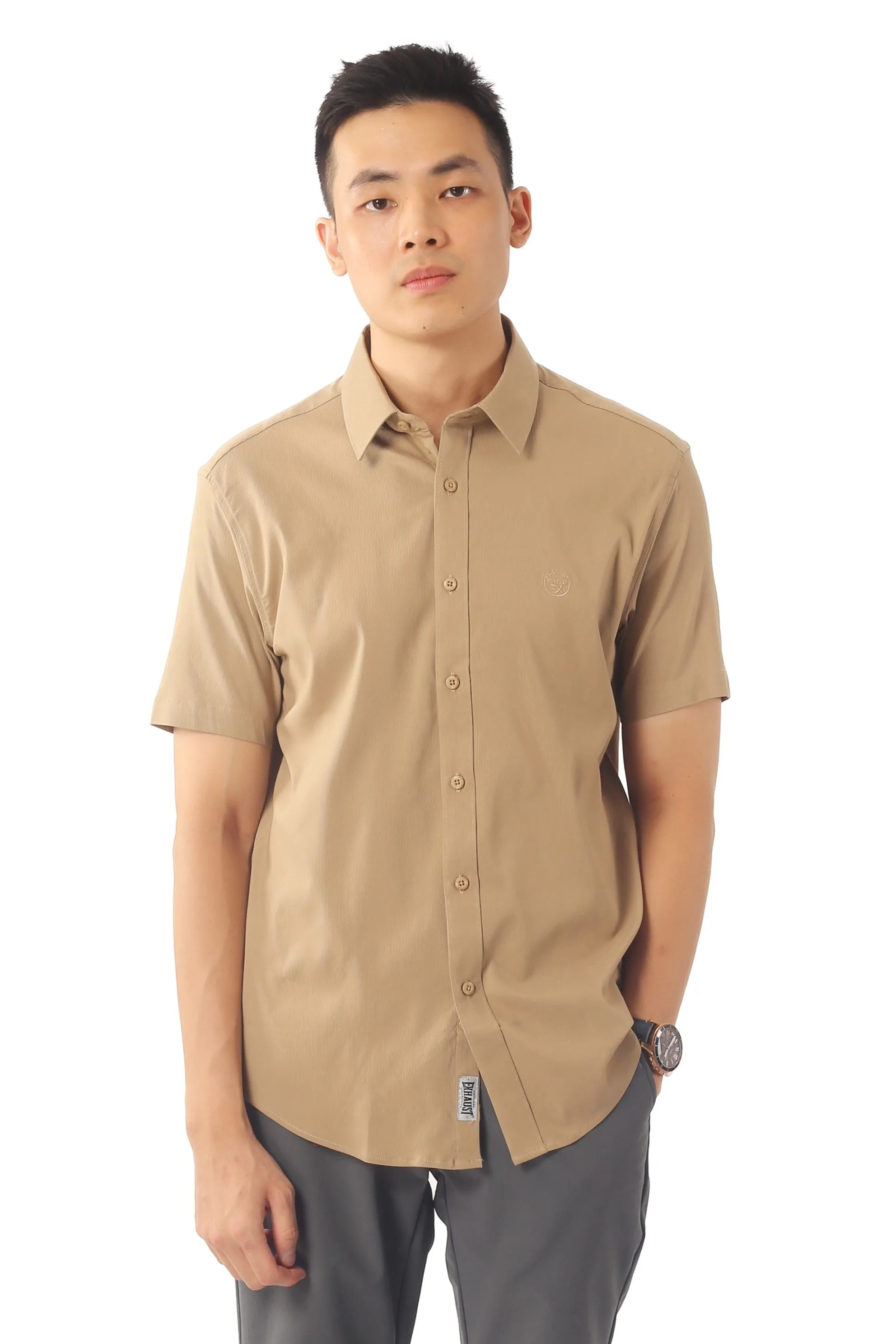 EXHAUST SHORT SLEEVE SHIRT [SLIM FIT] 1691