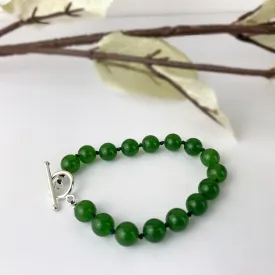 Green Aventurine Bead Bracelet -VBRC211