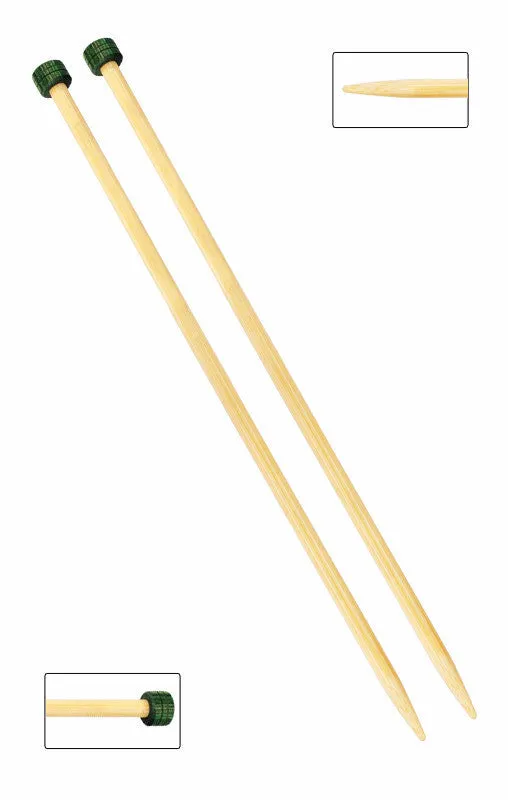 KNITPRO BAMBOO SINGLE POINTED KNITTING NEEDLES