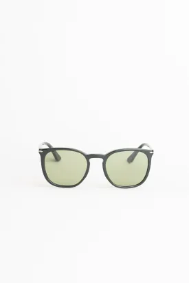 Matte Dark Green Sunglasses