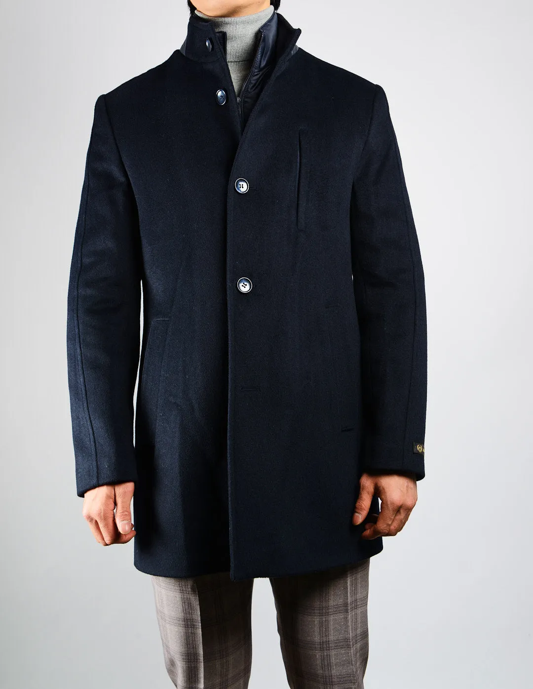 Preston Brushed Cadet Collar Coat