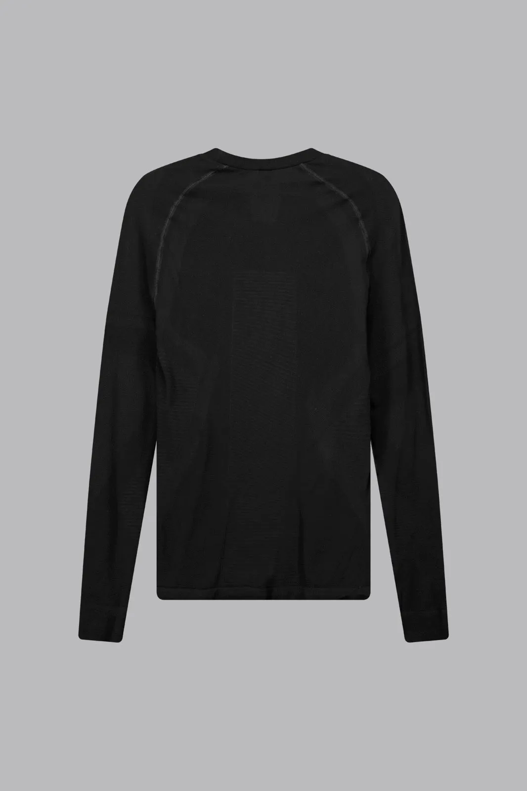 V_BASE SEAMLESS LONG SLEEVED T-SHIRT - Black