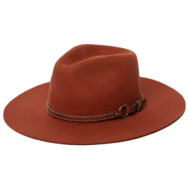 Wool Fedora with Pinch Crown by FRYE